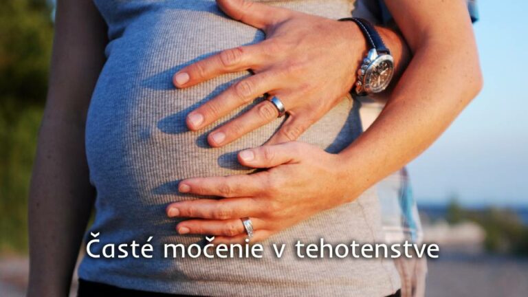 časté močenie v tehotenstve