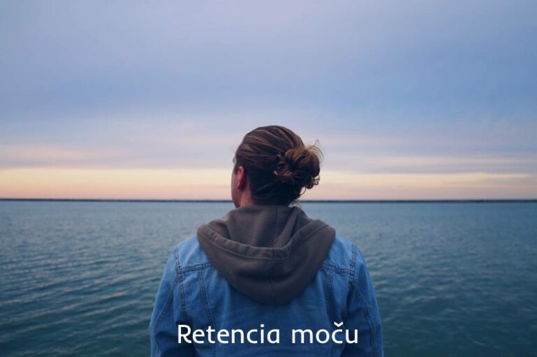 retencia moču